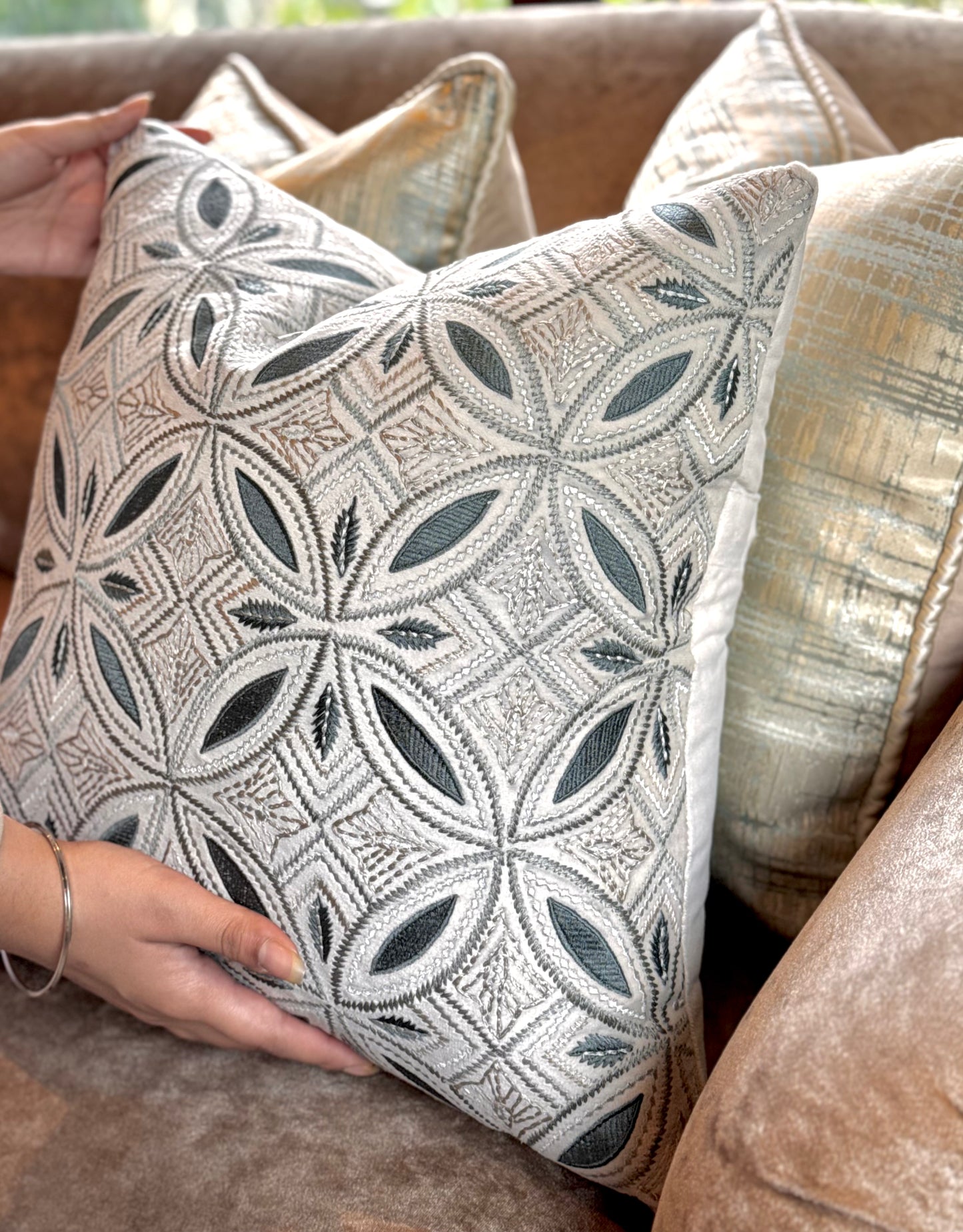 The Tuscan Mosaic Cushion Cover