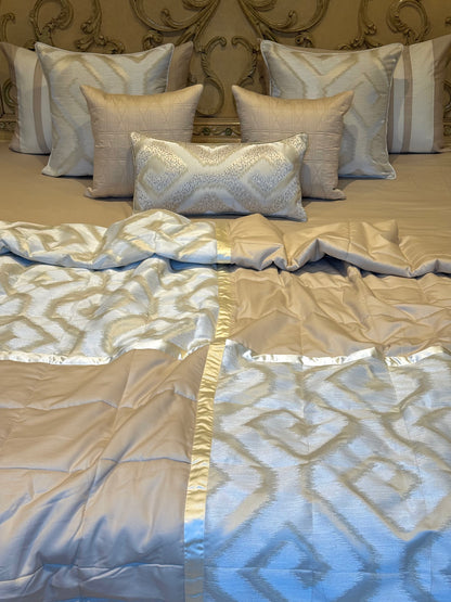 The Chevron Luxe Quilt Set