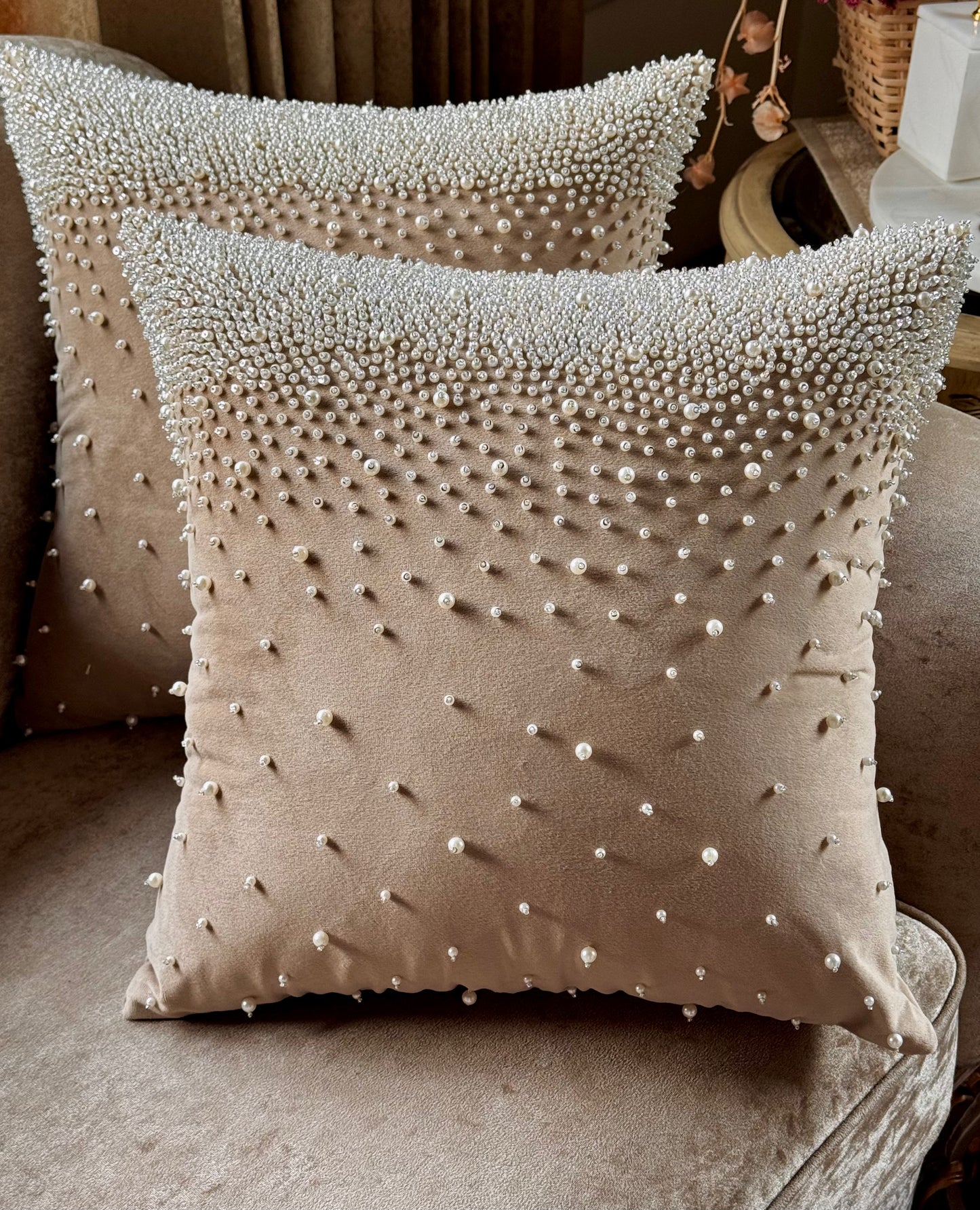The Gold Galaxy Cushion Cover