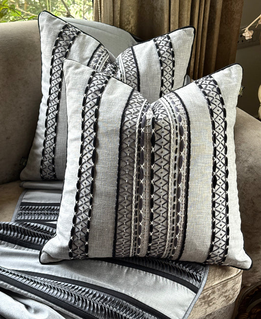 The Monarch Thread Cushion Cover