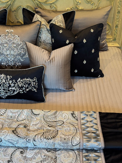 The Opulent Paisley Quilt Set