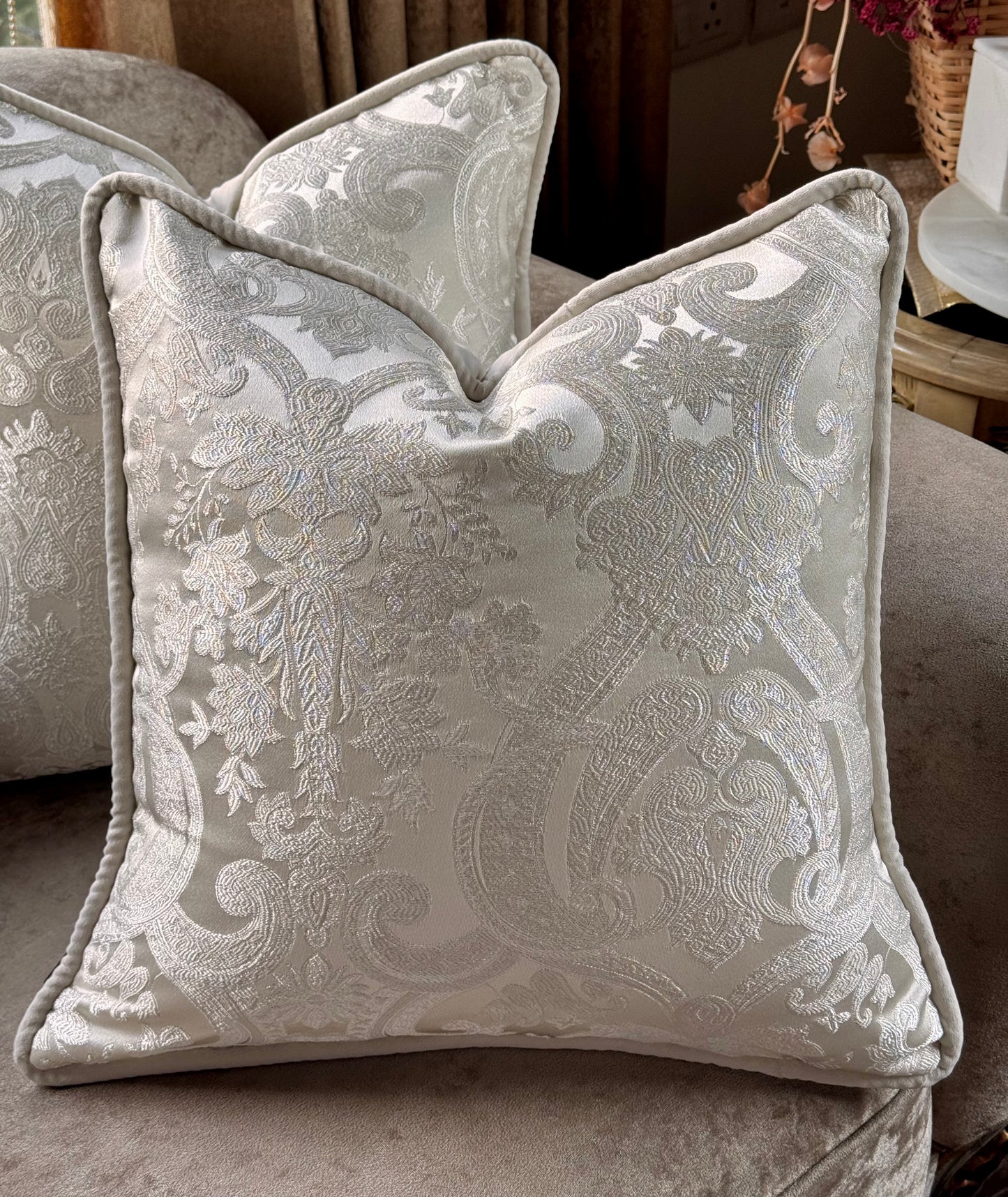 The Victorian Lace Cushion Cover