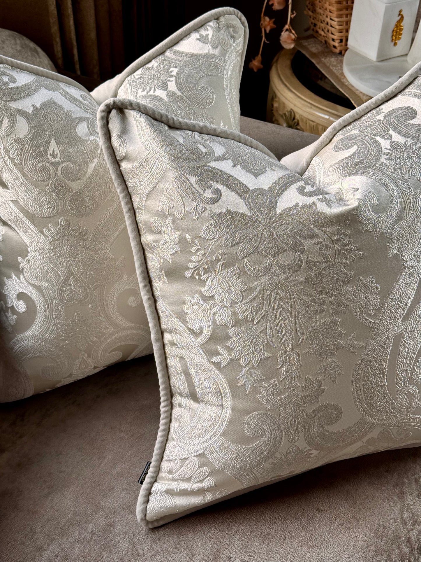 The Victorian Lace Cushion Cover
