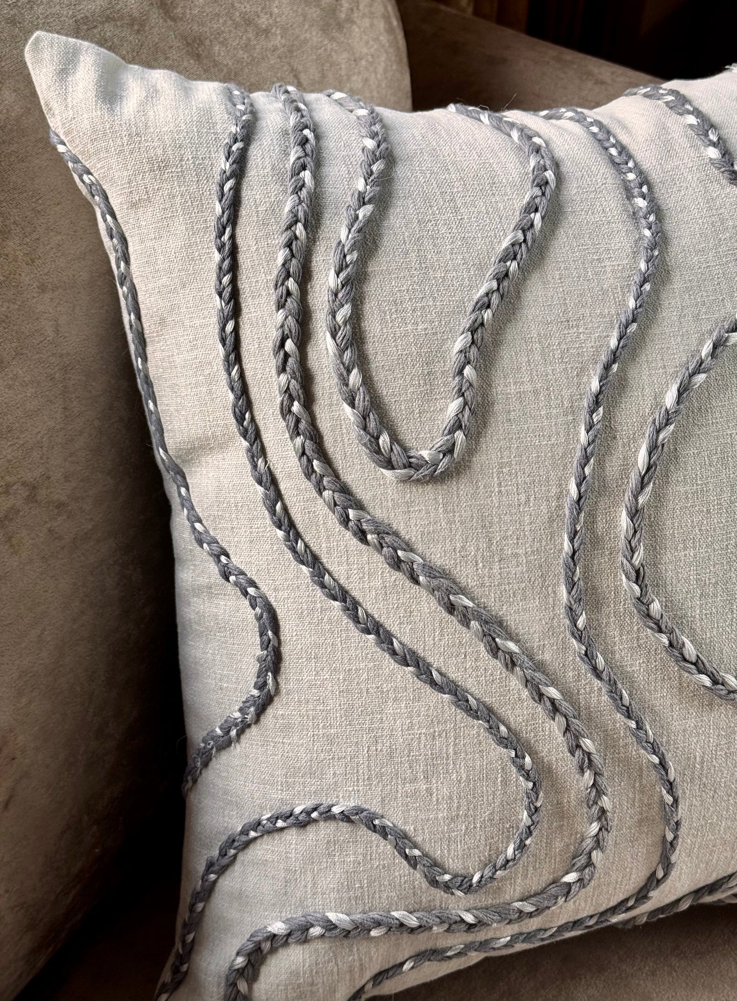 The Grey Sandstone Cushion Cover