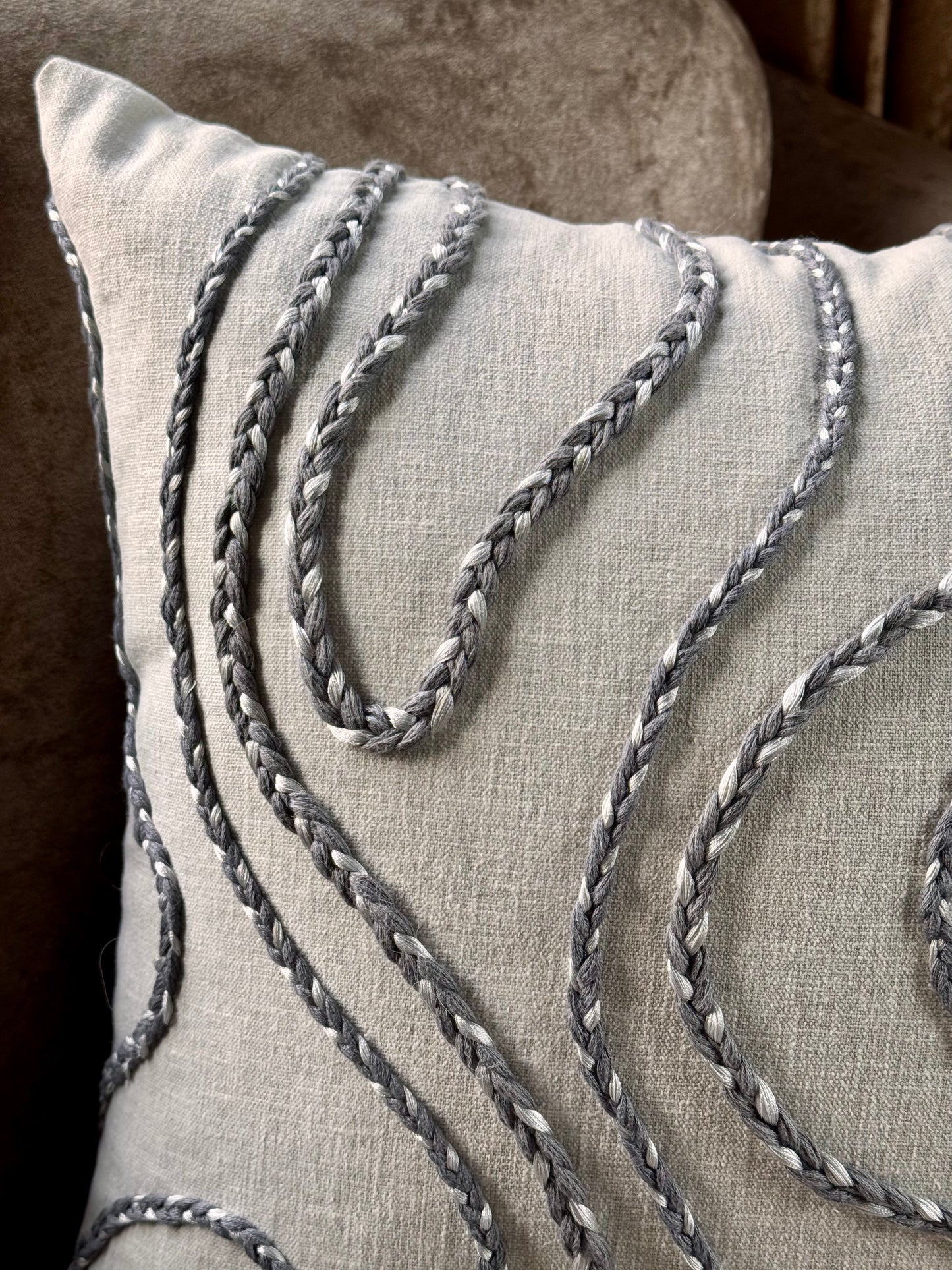 The Grey Sandstone Cushion Cover