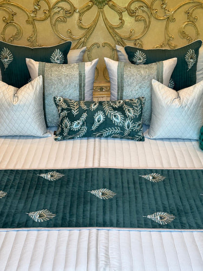 The Dancing Peacock Bedding Set