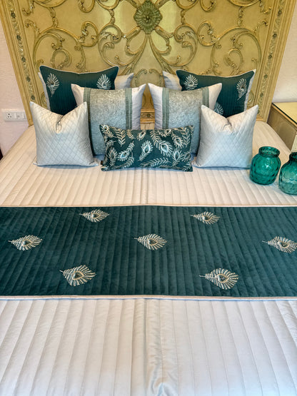 The Dancing Peacock Bedding Set