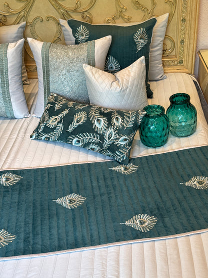 The Dancing Peacock Bedding Set