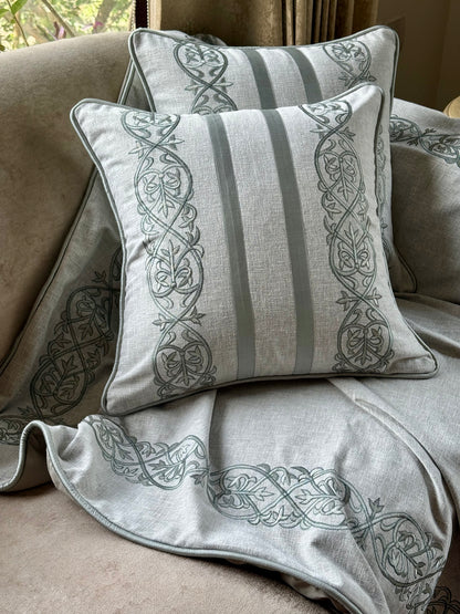The Soft Green Marlowe Cushion Cover