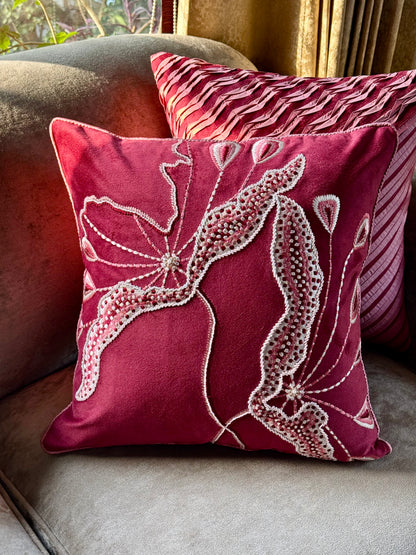 The Cherry Rosé Cushion Cover