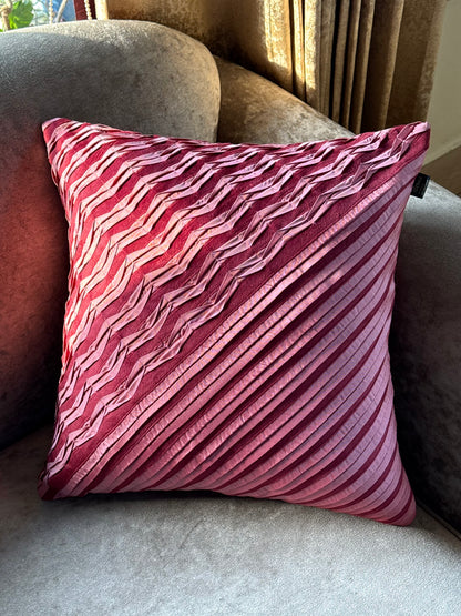 The Cherry Lattice Cushion Cover