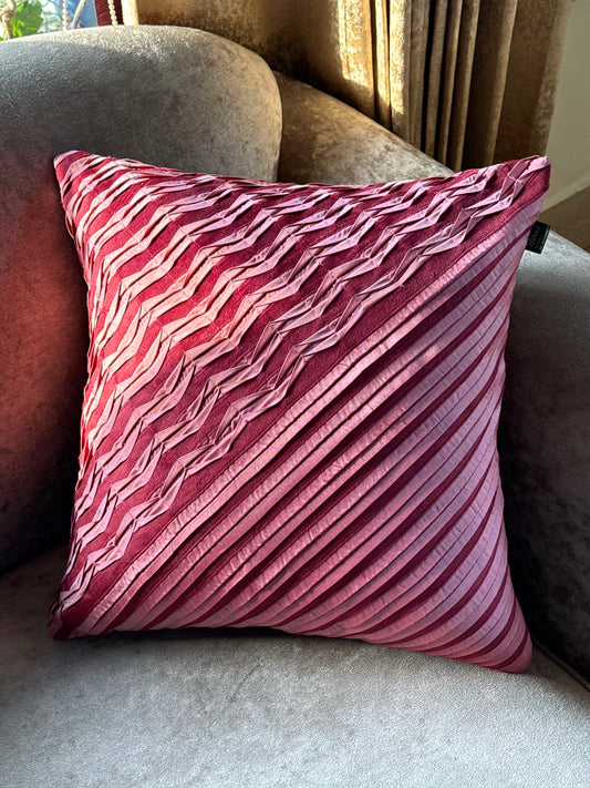 The Cherry Lattice Cushion Cover
