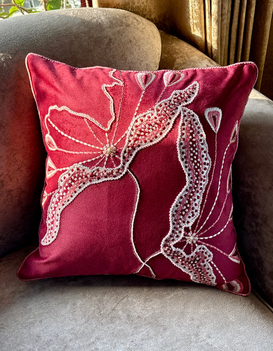 The Cherry Rosé Cushion Cover