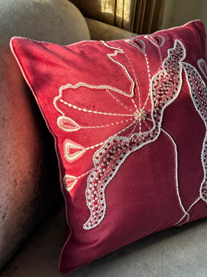 The Cherry Rosé Cushion Cover