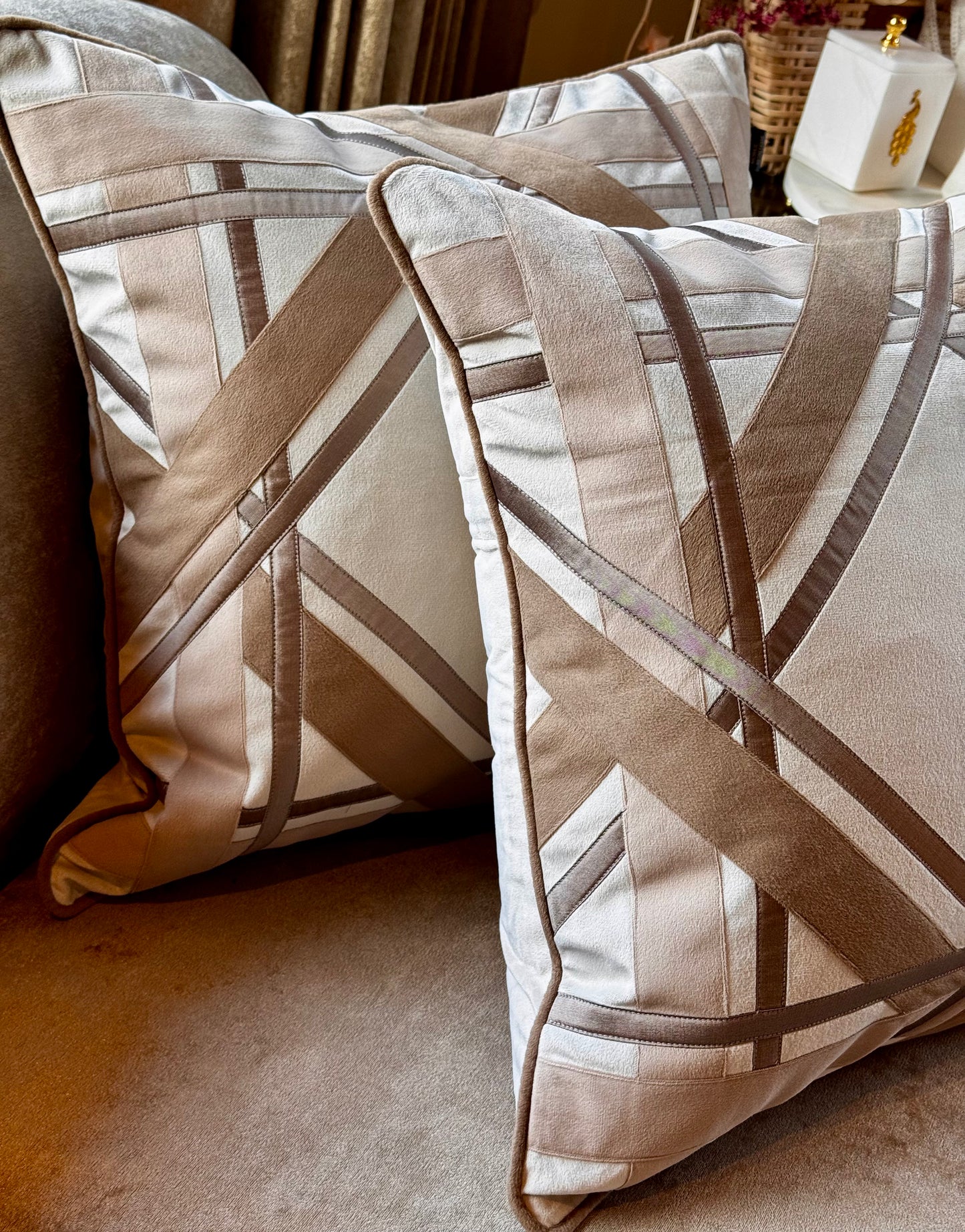 The Maison Interlace Cushion Cover