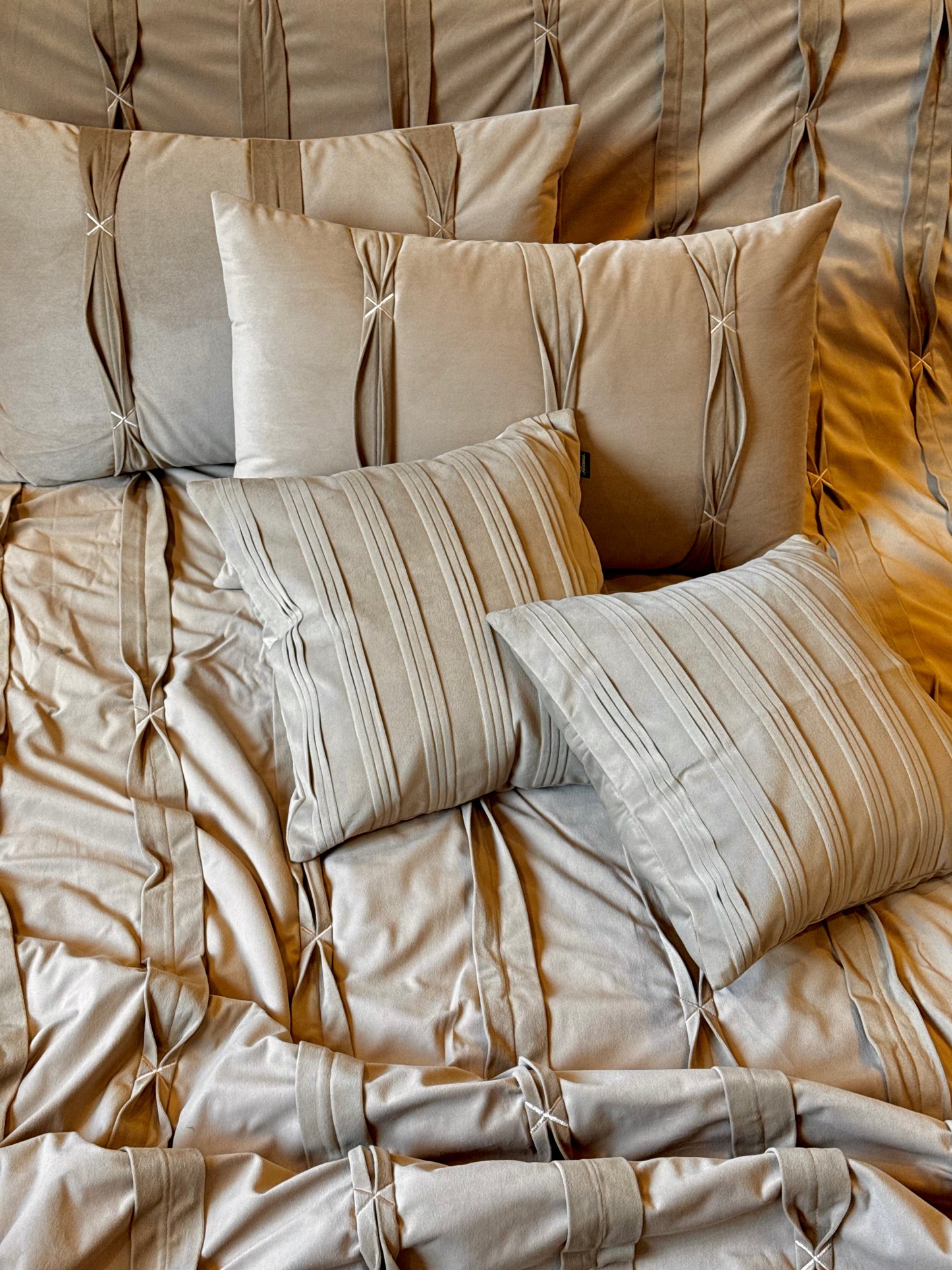 The Maison Tuck Bedding Set