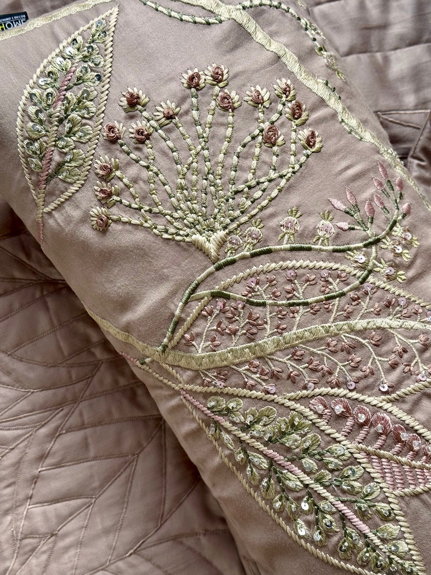 The Summer Beige Lumbar (With Insert)