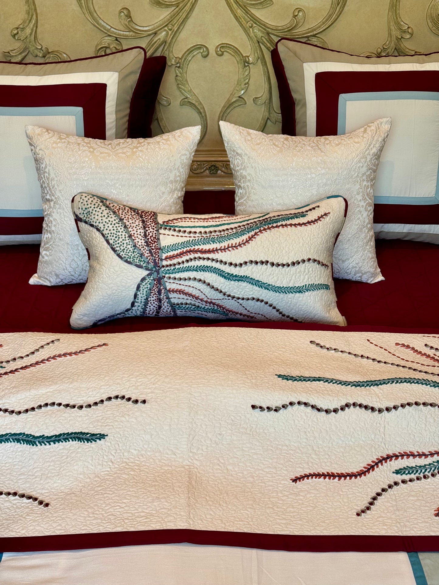 The Opulent Ivory Duvet Set