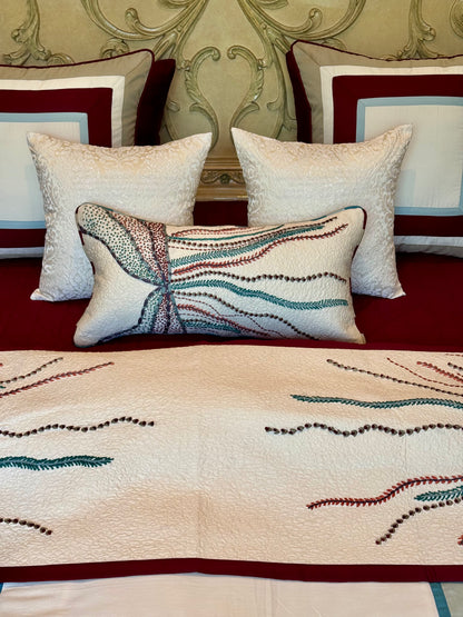 The Opulent Ivory Duvet Set
