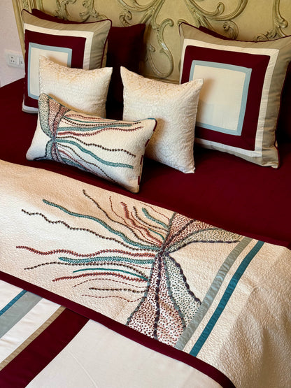 The Opulent Ivory Duvet Set
