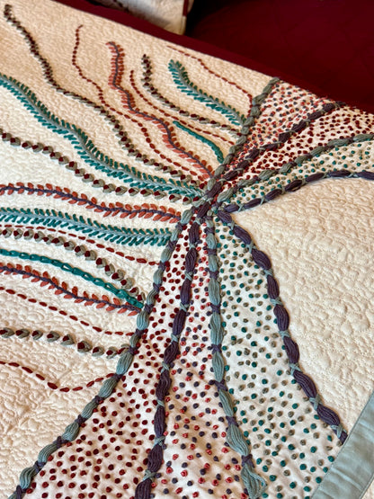 The Opulent Ivory Duvet Set