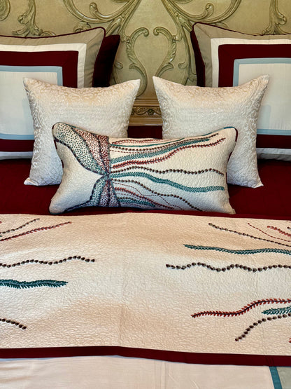 The Opulent Ivory Duvet Set