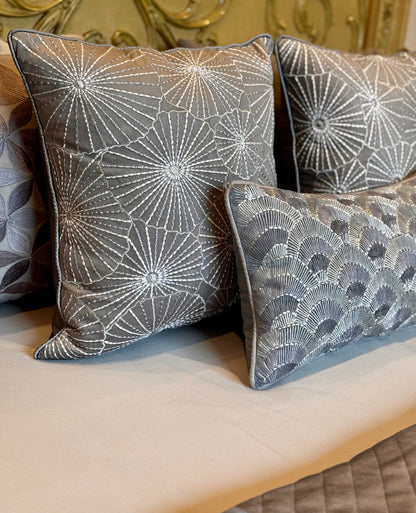 The Grey Crescent Bedding Set