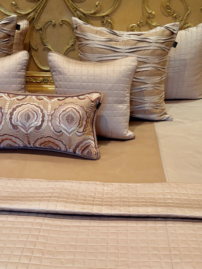 The Beige Hour Bedding Set