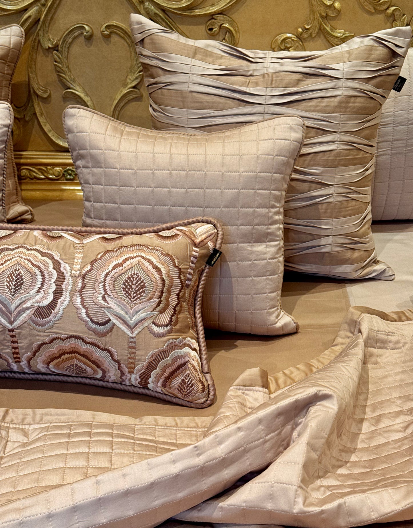 The Beige Hour Bedding Set