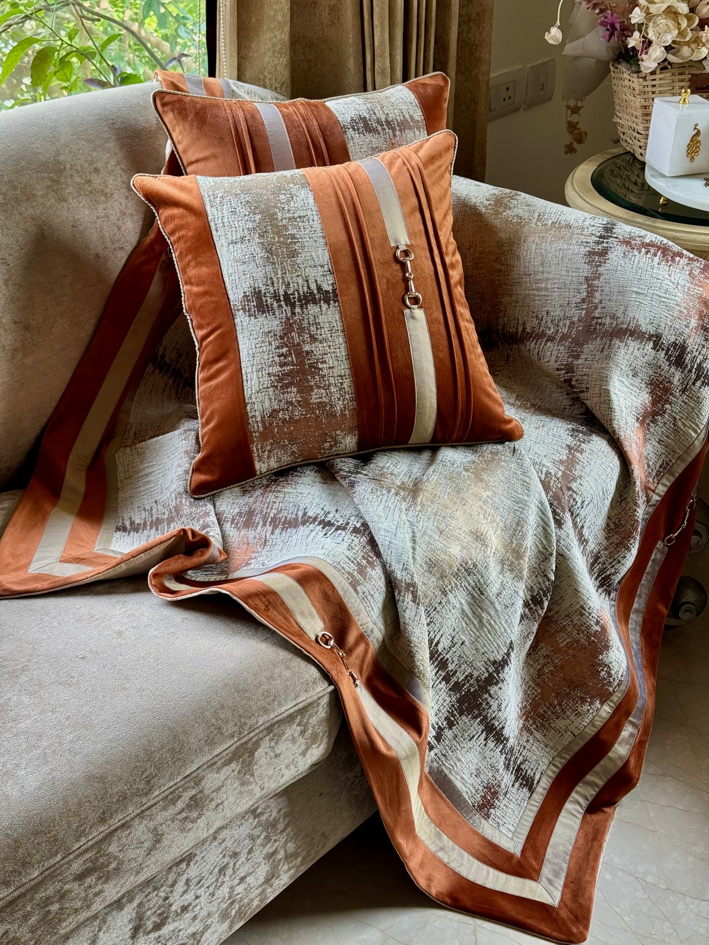 The Saddle Luxe Throw