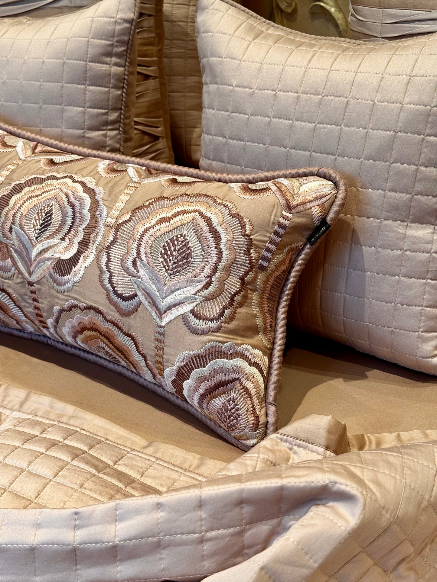 The Beige Hour Bedding Set