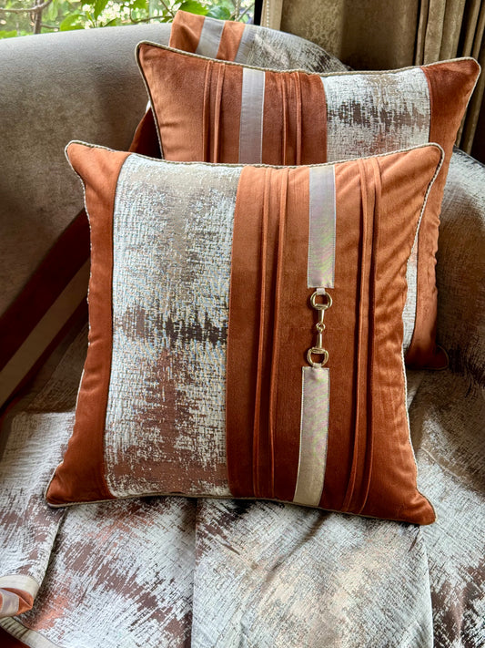 The Saddle Luxe Cushion Cover