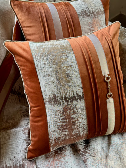 The Saddle Luxe Cushion Cover