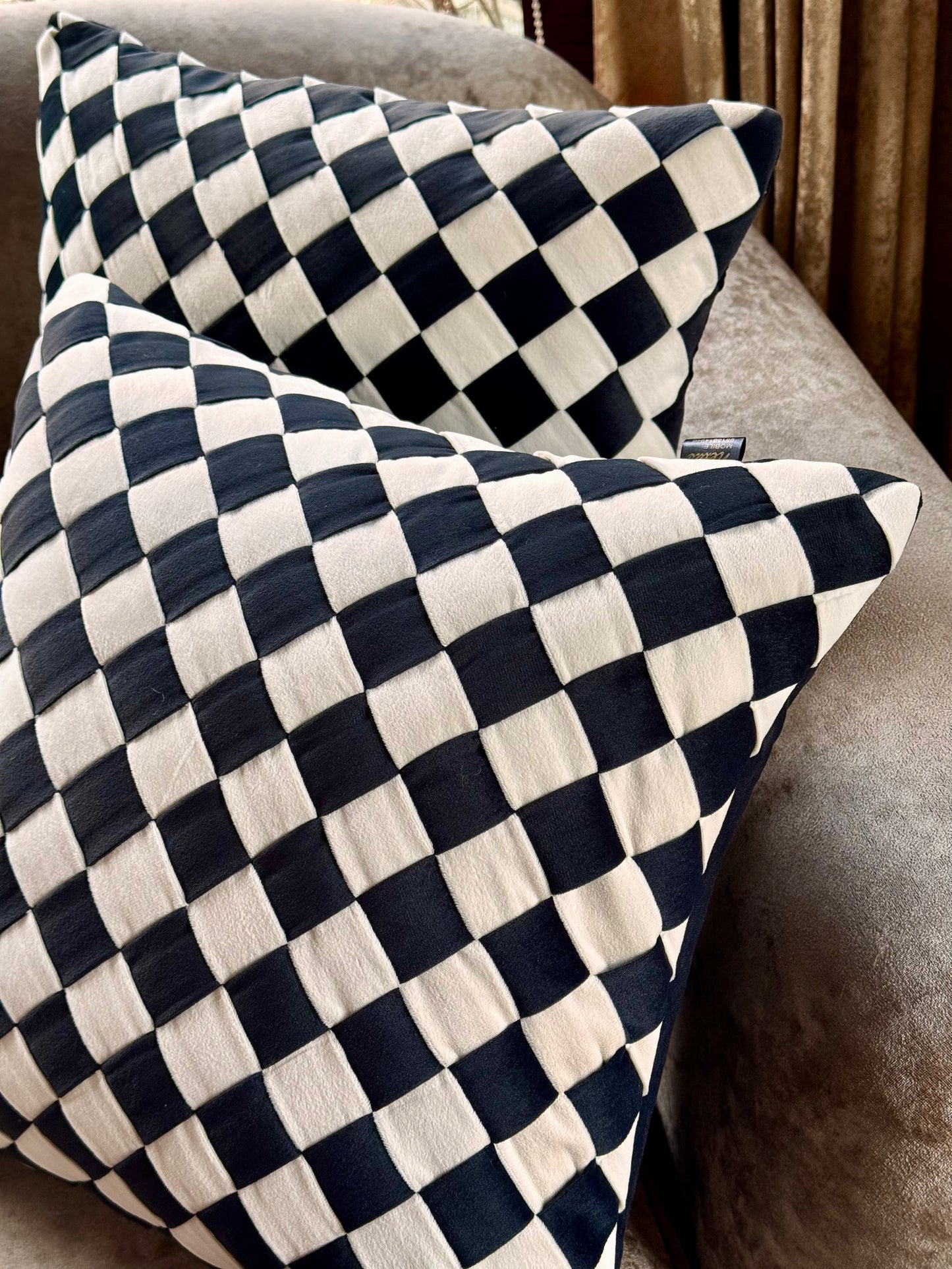 The Chessboard Cushion Cover