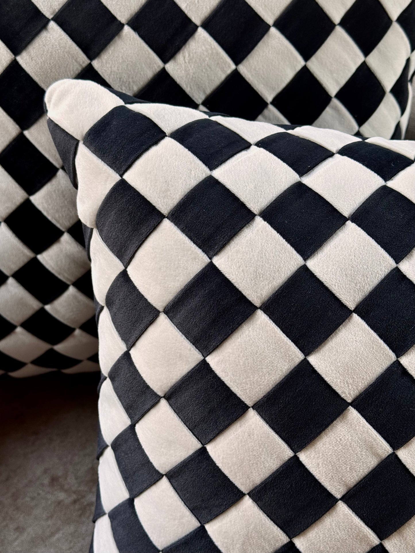 The Chessboard Cushion Cover