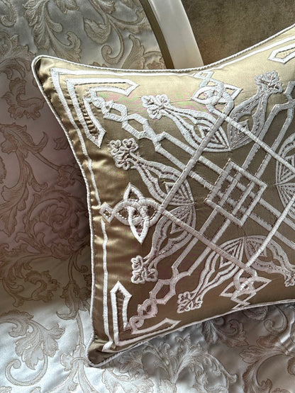 The Regent Crest Cushion Cover