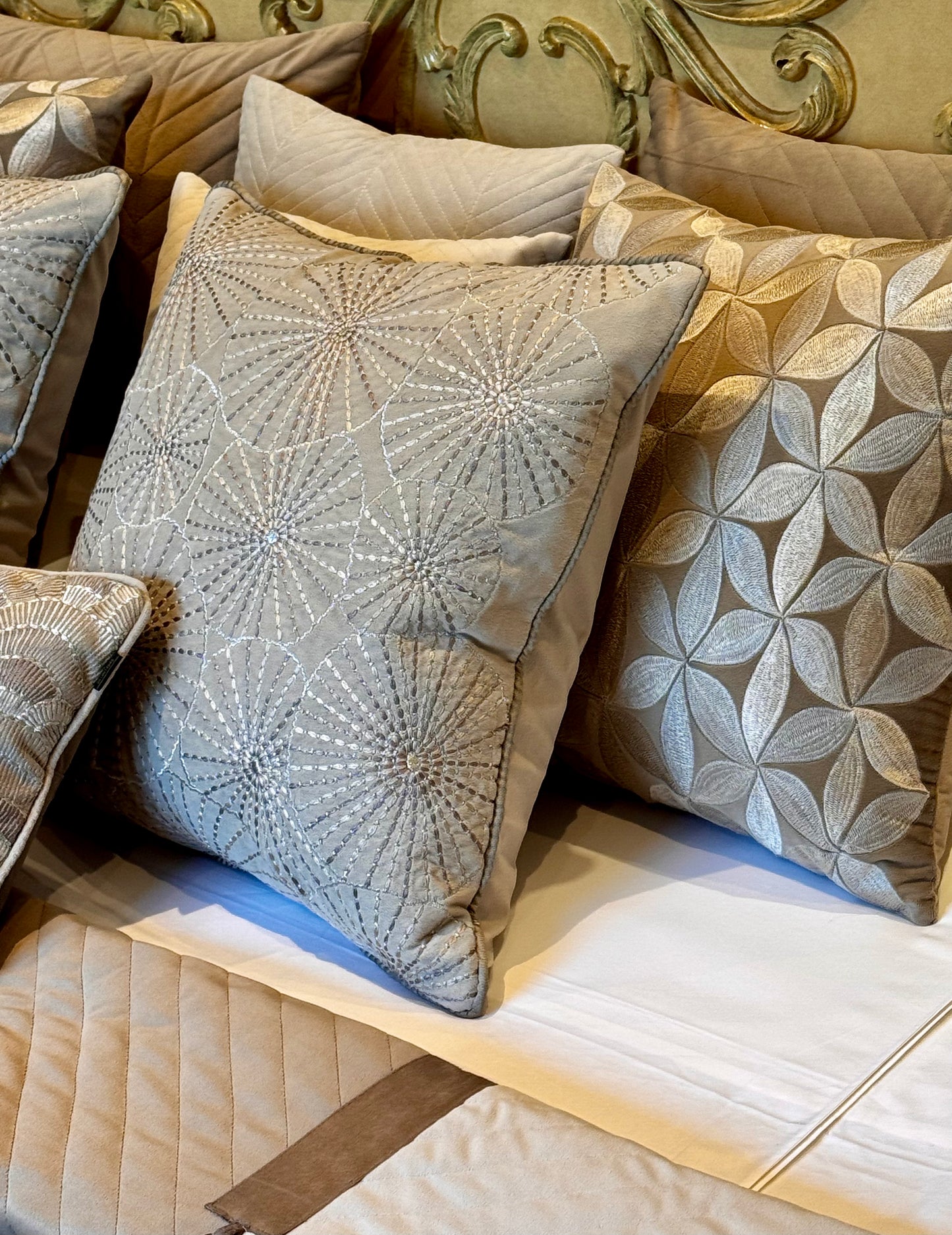 The Gold Crescent Bedding Set