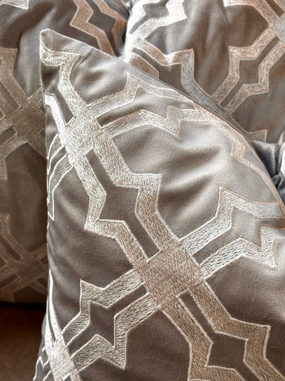 The Grey Star Cushion Cover