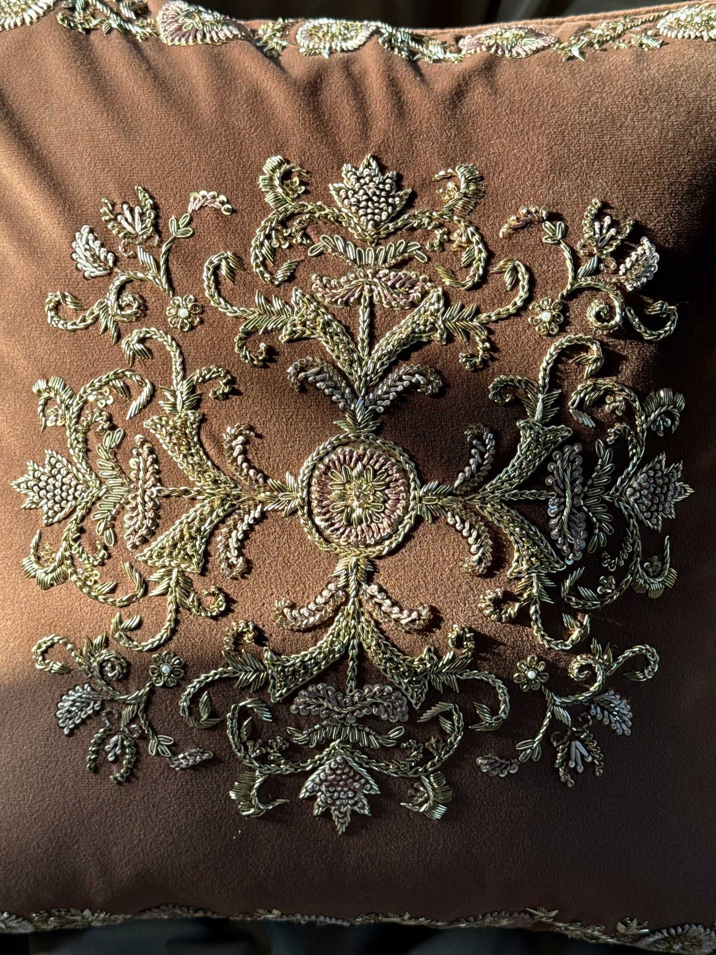 The Rust Heirloom Cushion Cover