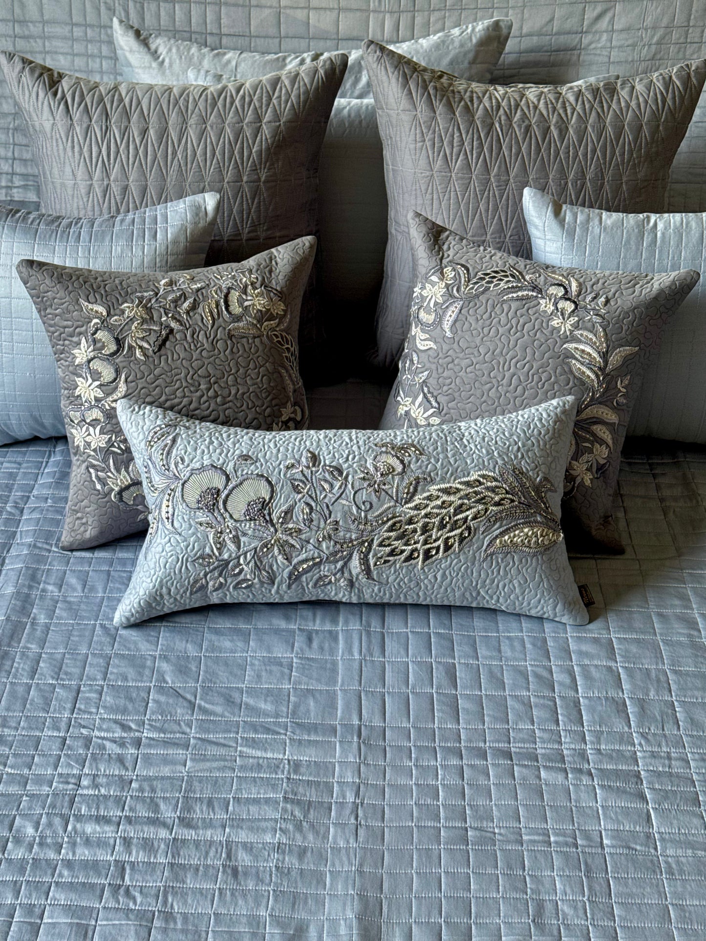 The Blue Elysia Bedding Set