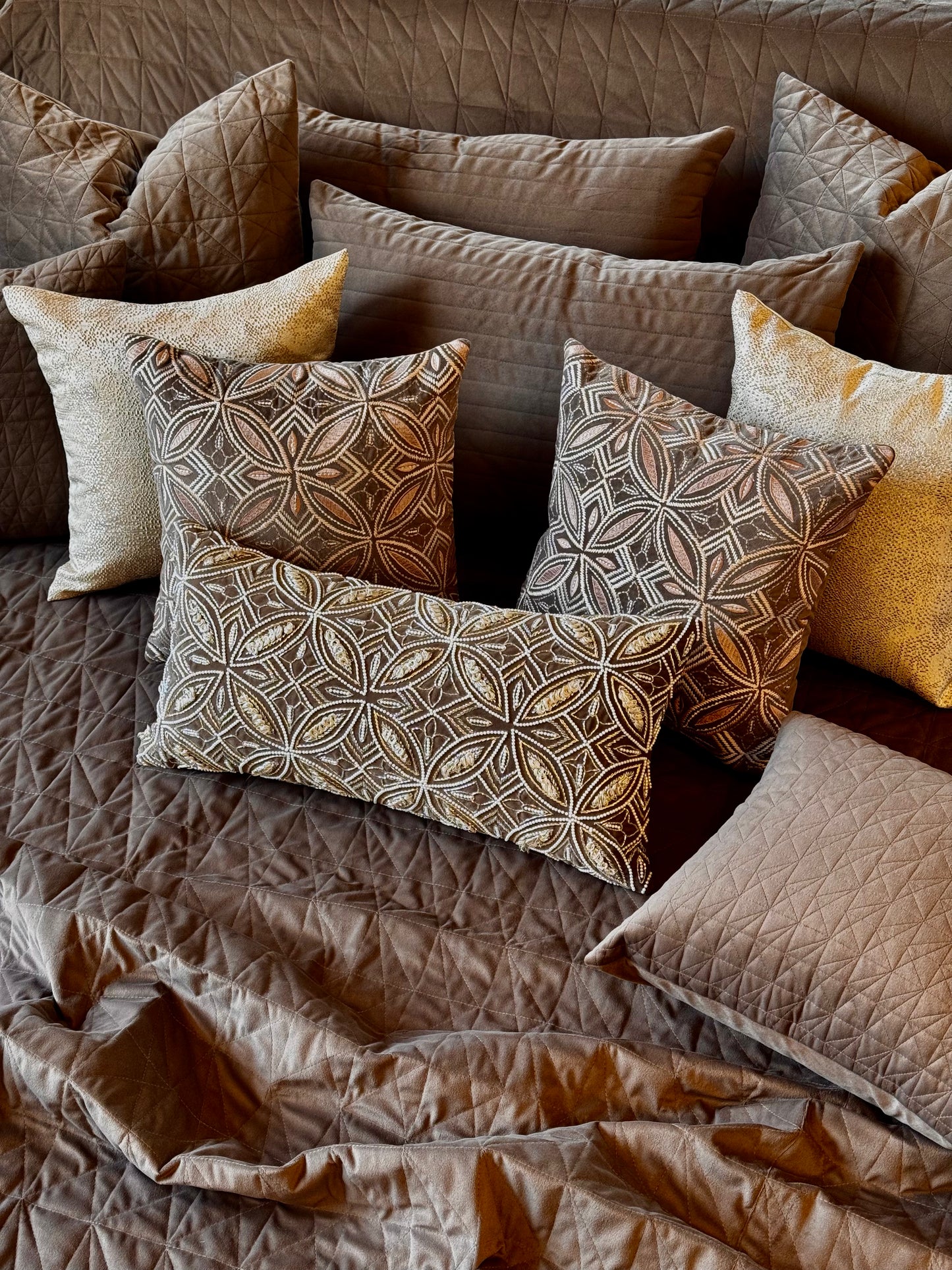 The Brown Tuscan Sun Bedding Set