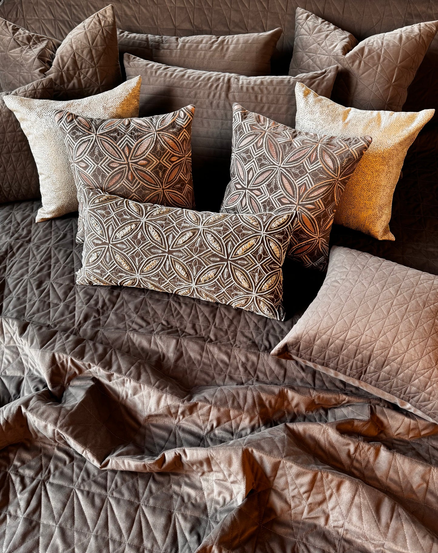 The Brown Tuscan Sun Bedding Set