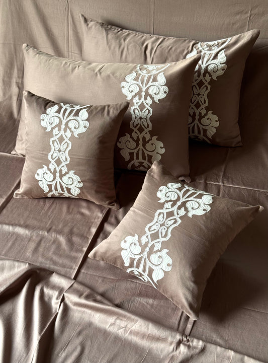 The Brown Armour Bedsheet