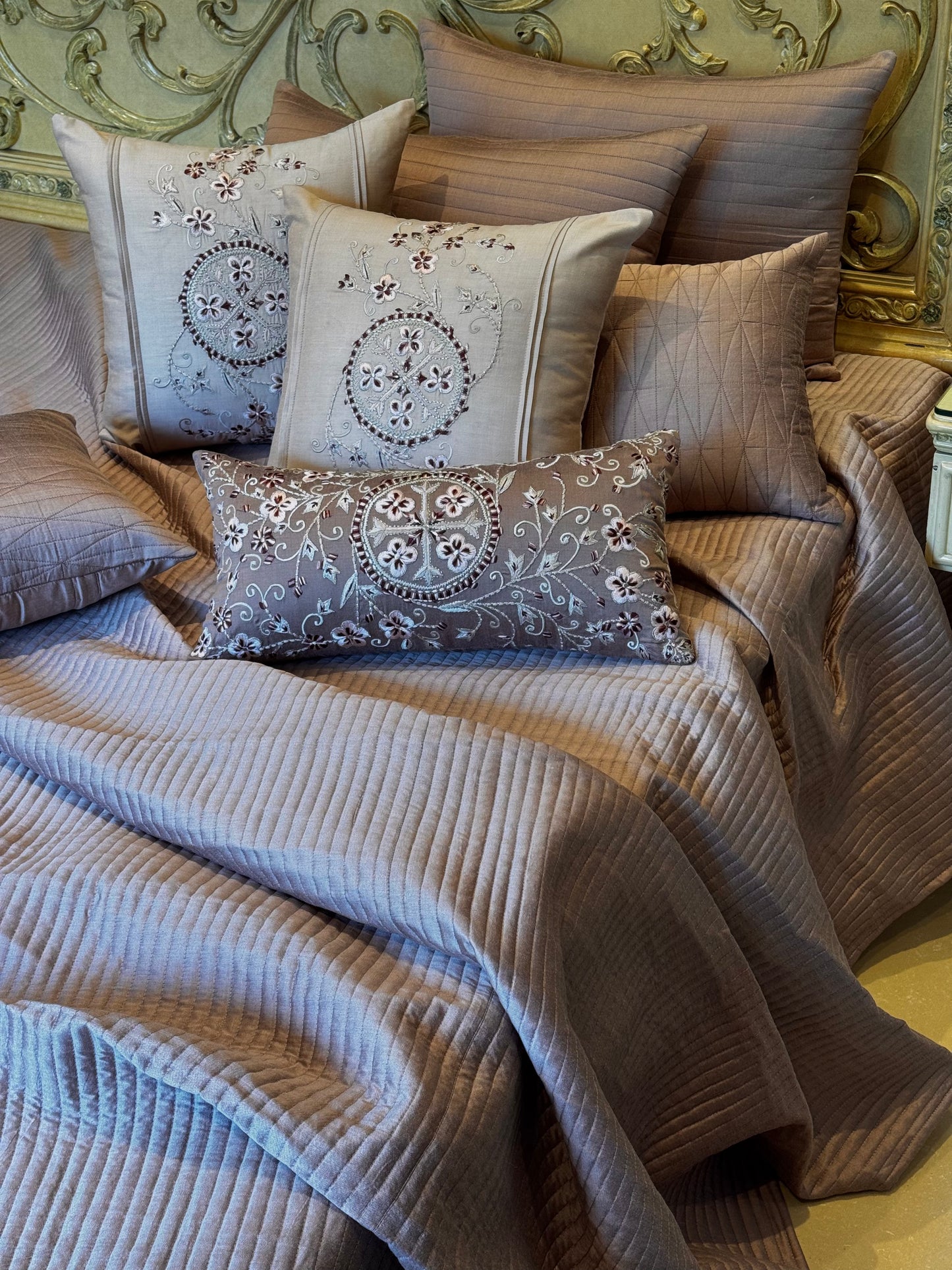 The Plum Dove Bedding Set