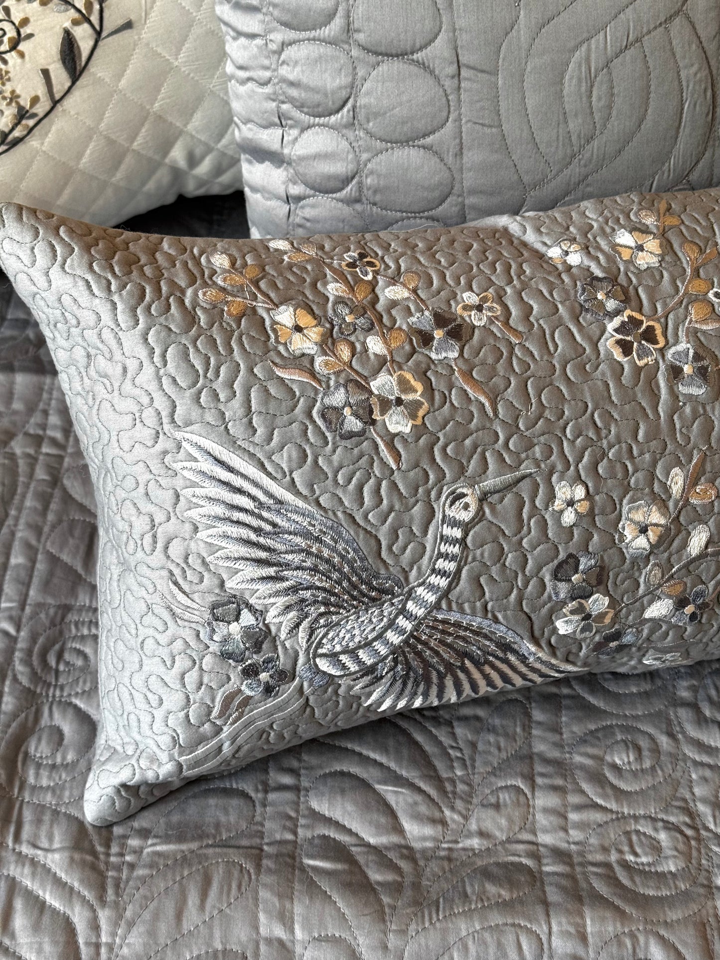 The Grey Blue Bedding Set