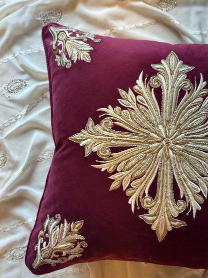 The Ruby Jewel Cushion Cover