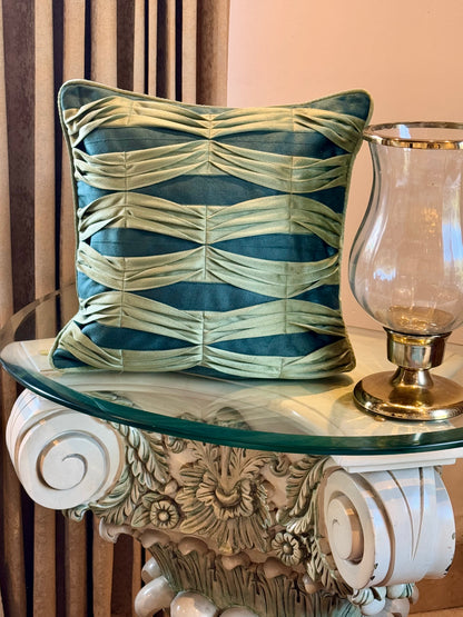 THE QUIRKY GREEN CUSHION