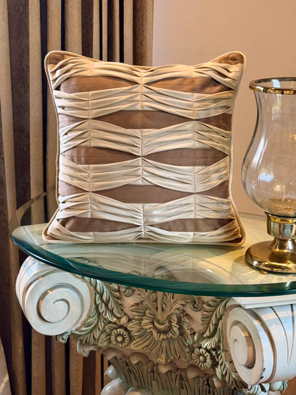 THE QUIRKY BEIGE CUSHION