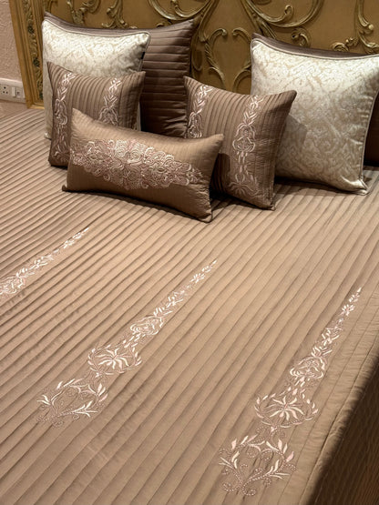 The Imperial Taupe Bedding Set