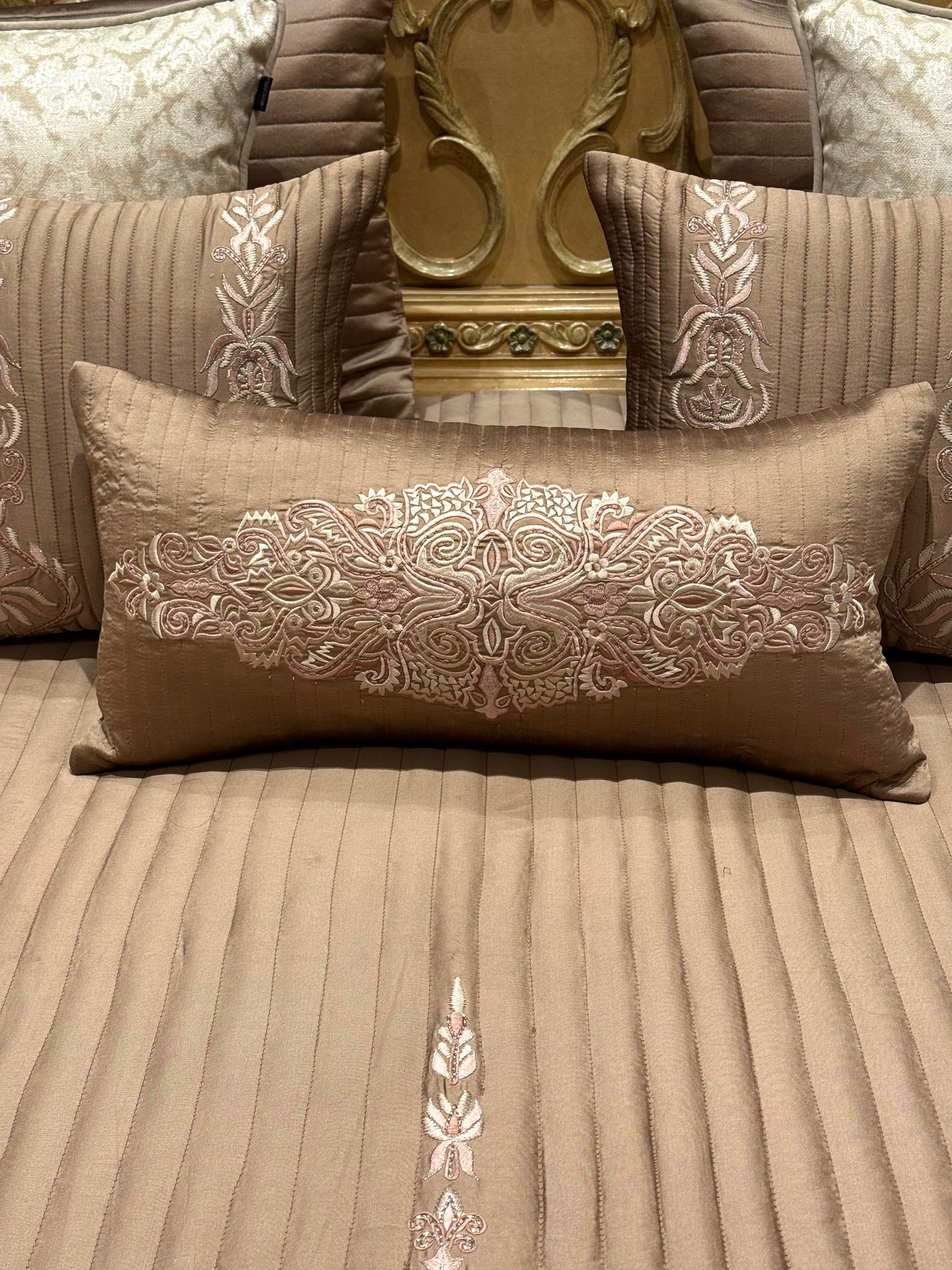 The Imperial Taupe Bedding Set